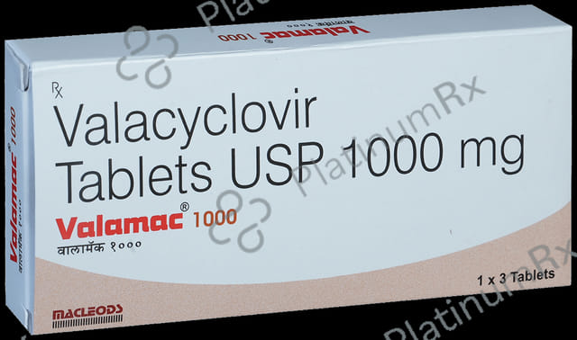 Valamac 1000mg Tablet 3s