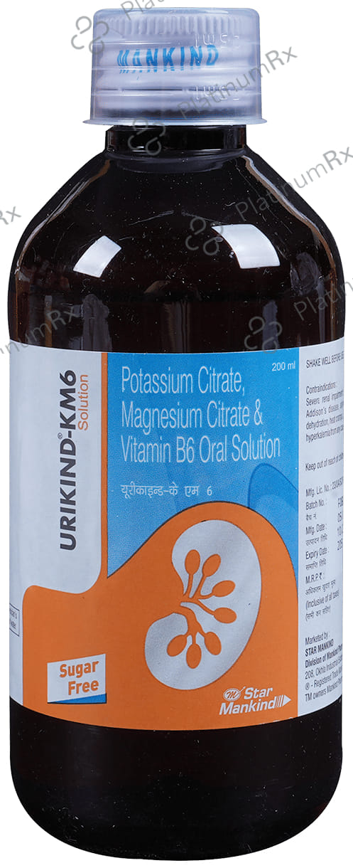 Urikind KM6 Oral Solution 200ml