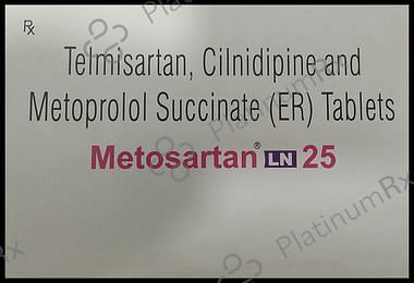 Metosartan LN 25mg Tablet ER 10s
