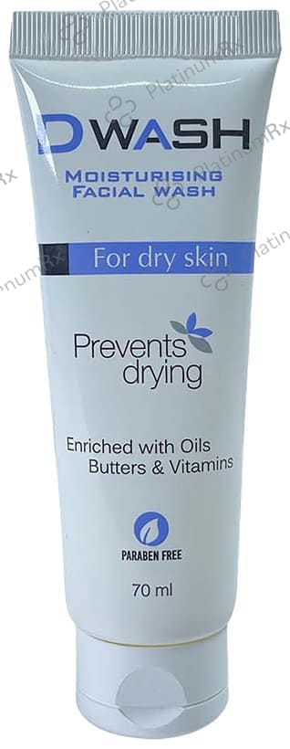 DWash Moisturising Facial Wash
