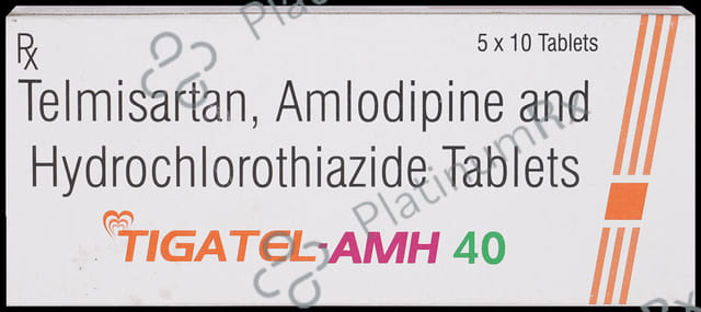 Tigatel AMH 40mg/5mg/12.5mg Tablet