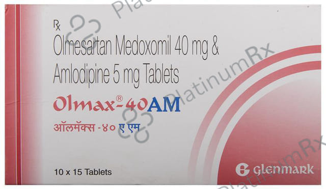 Olmax 5/40mg AM Tablet 15s