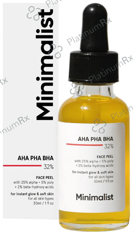 Minimalist 32% AHA PHA BHA Face Peel Serum 30ml