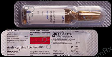 Mucomix 20% Injection 5ml