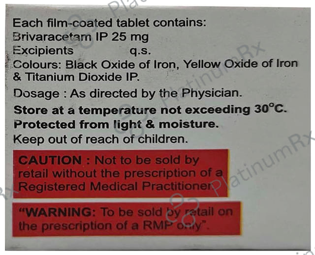 Brivapride 25mg Tablet 10s