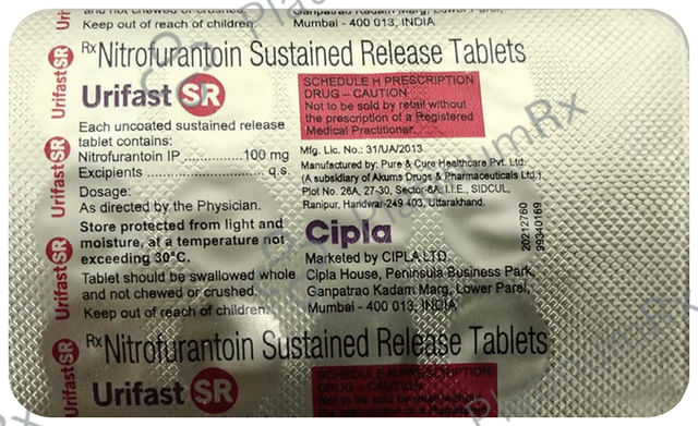 Urifast SR 100mg Tablet 15s