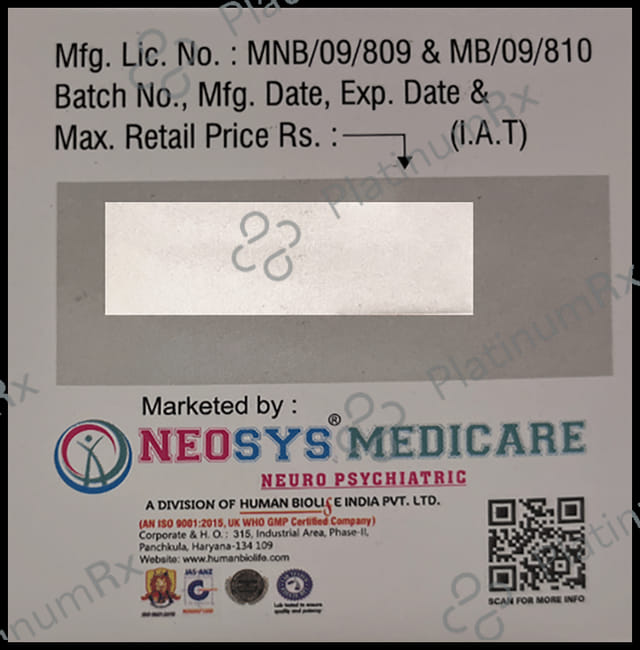 Zolpisys CR 500 Tablet