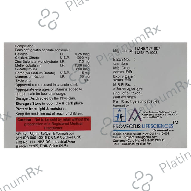 Provical Max Softgel Capsule 10s