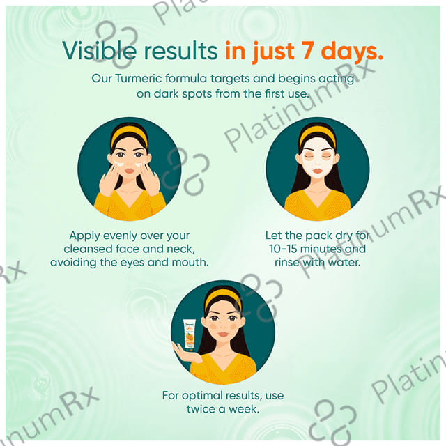Himalaya Dark Spot Clearing Face Pack Turmeric 100 gm