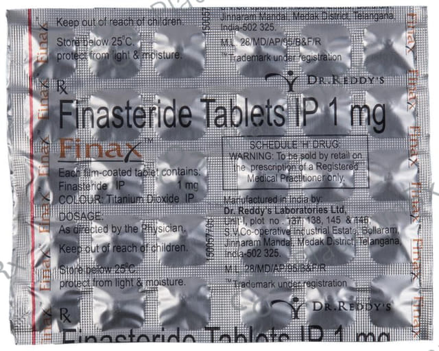 Finax 1mg Tablet 30s