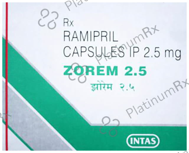 Zorem 2.5mg Capsule 15s
