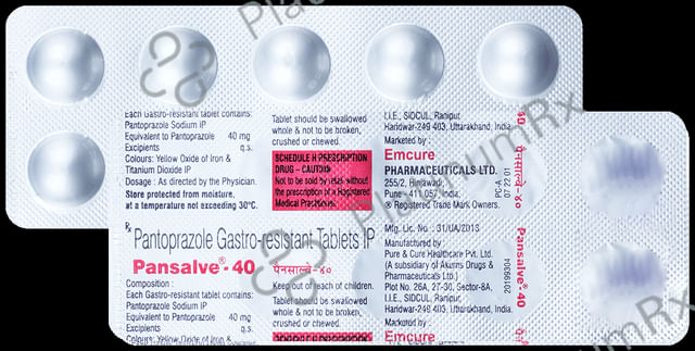 Pansalve 40mg Tablet