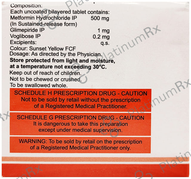 Trimegavog 1/500/0.2mg Tablet SR 15s