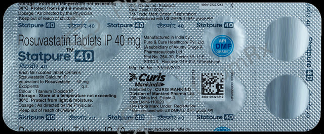 Statpure 40mg Tablet 10s