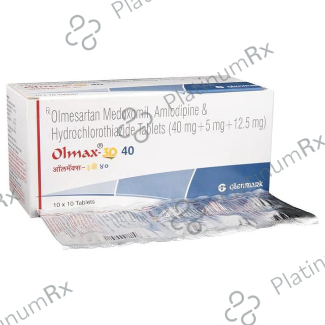 Olmax 3D 40mg Tablet 10s
