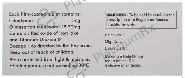 Nulong OL 20 10/20mg Tablet 10s