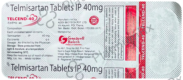 Telcend 40mg Tablet 10s