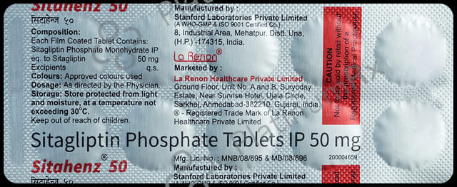 Sitahenz 50mg Tablet 10s