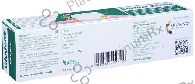 Glodent Toothpaste 70gm