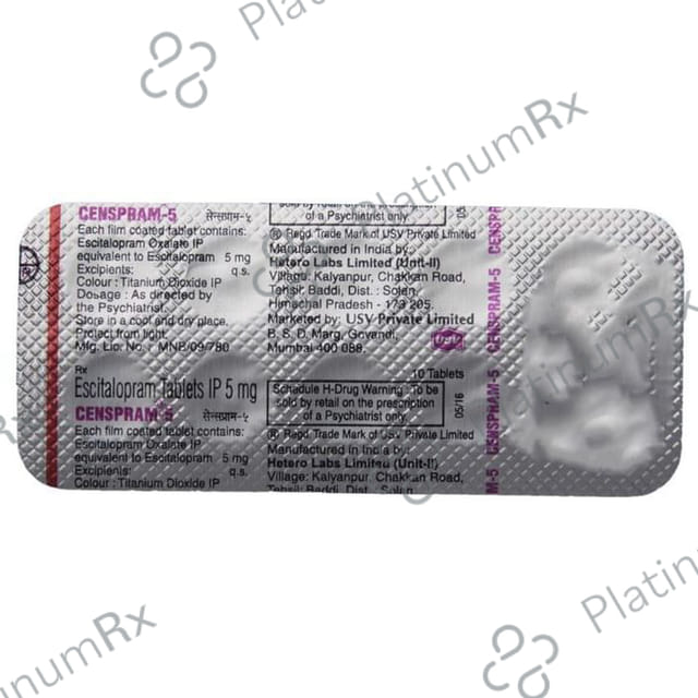 Censpram 5mg Tablet 10s