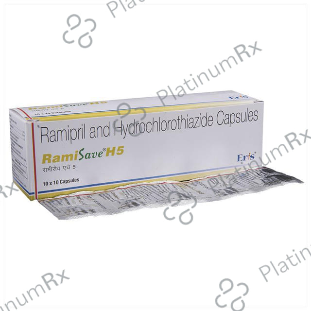 Ramisave H 5/12.5mg Capsule 10s