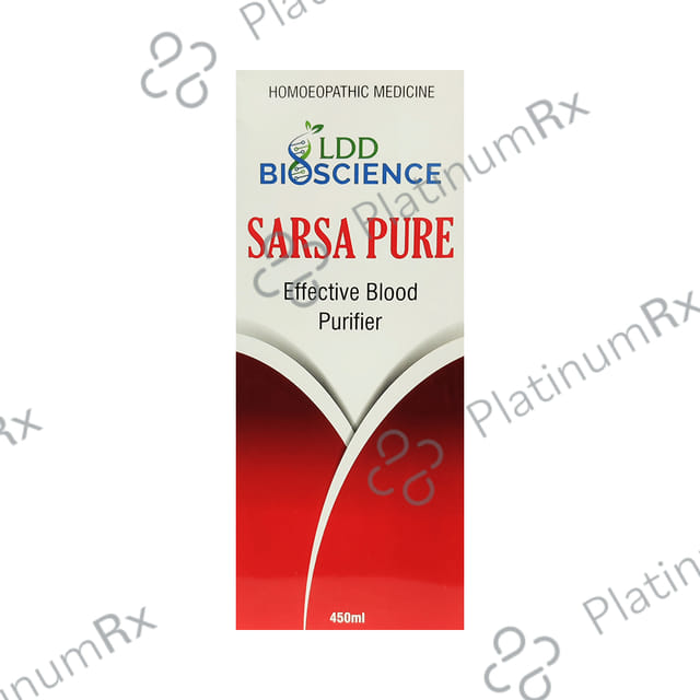 LDD Bioscience Sarsa Pure Blood Purifier Syrup 450 ml