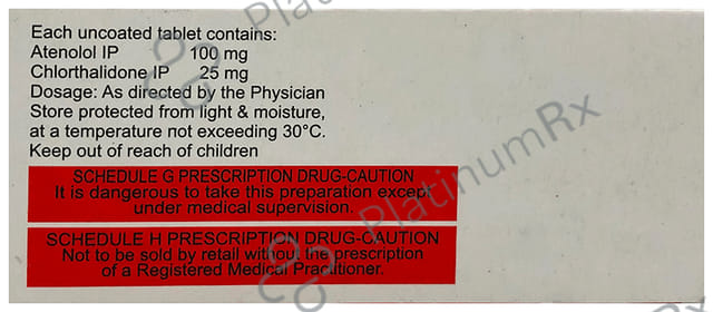 Tenoric 100/25mg Tablet 10s