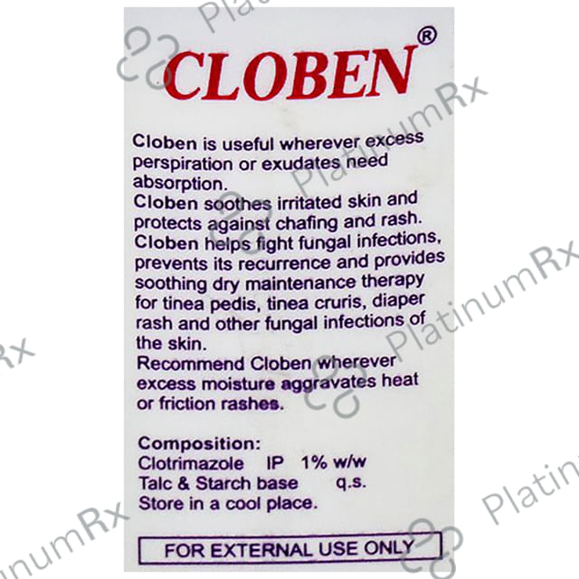 Cloben Dusting Powder