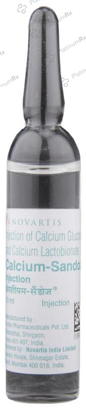 Calcium Sandoz 50/87.5mg Injection 10ml