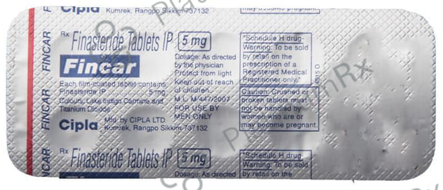 Fincar 5mg Tablet 10s