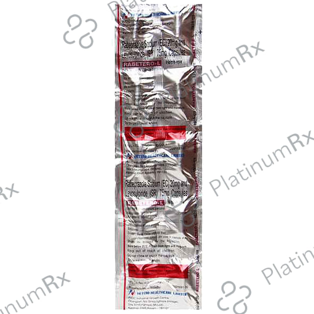 Rabetero L 75/20mg Capsule SR 10s