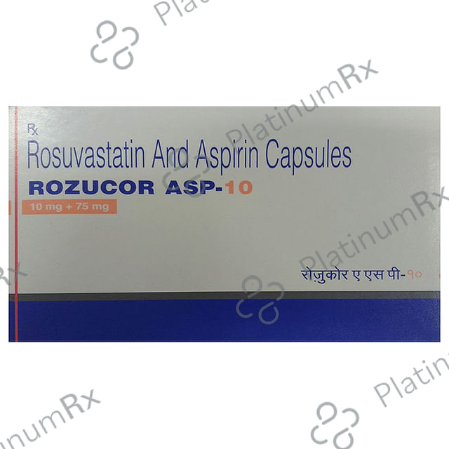 Rozucor ASP 10/75mg Capsule 10s