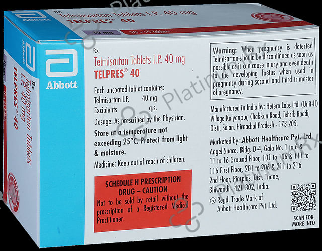 Telpres 40mg Tablet 15s
