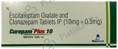 Curepam Plus 0.5mg/10mg Tablet