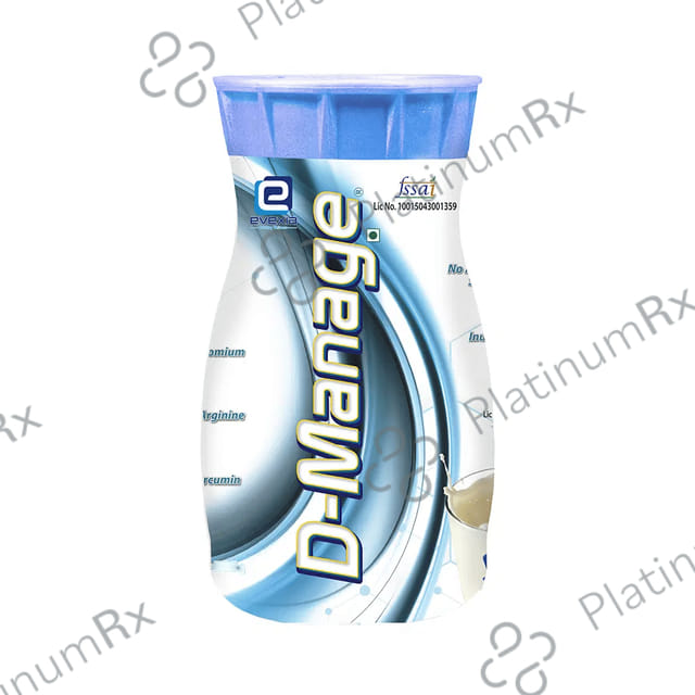 Evexia D Manage Vanilla Flavour Powder 200gm