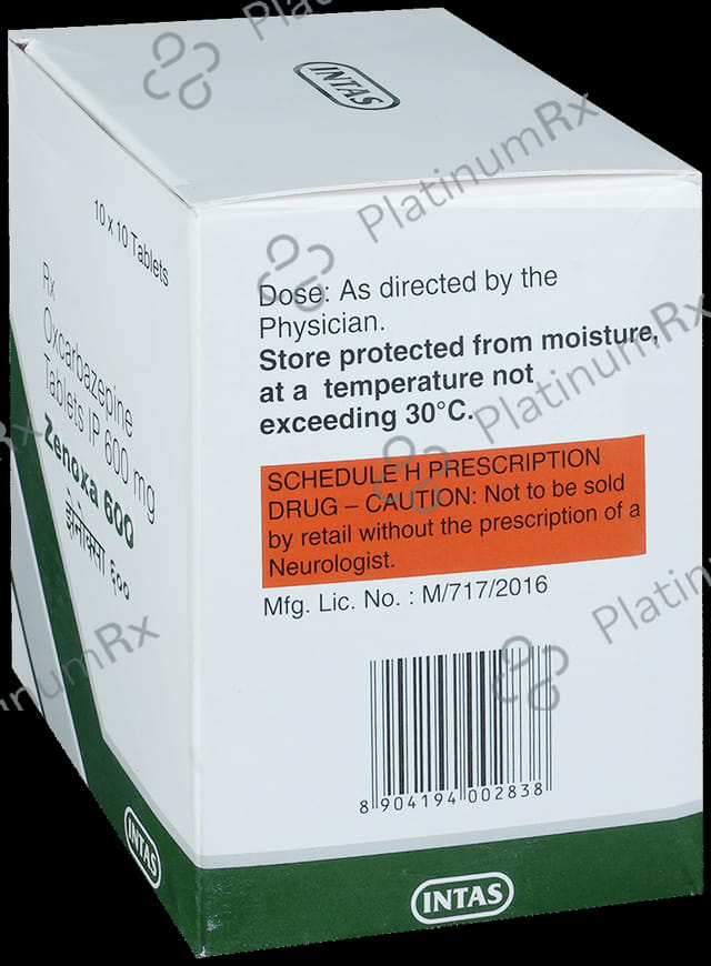 Zenoxa 600mg Tablet 10s
