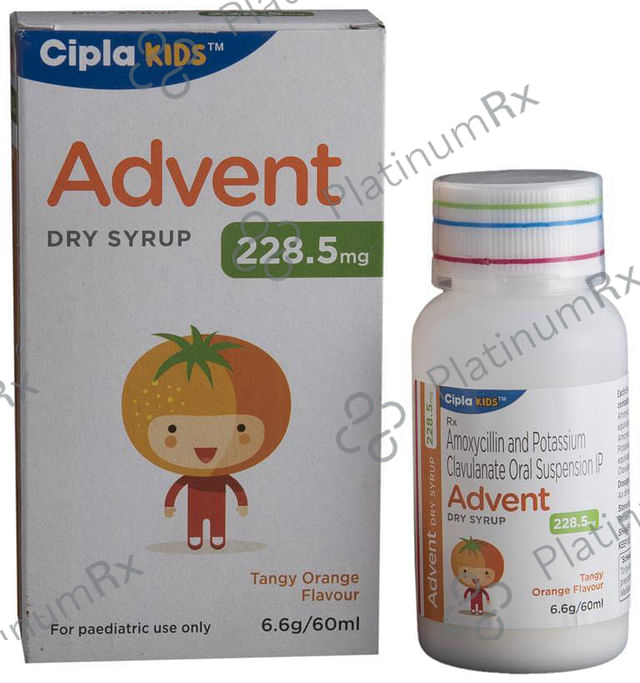 Advent 228.5mg Dry Syrup 60ml