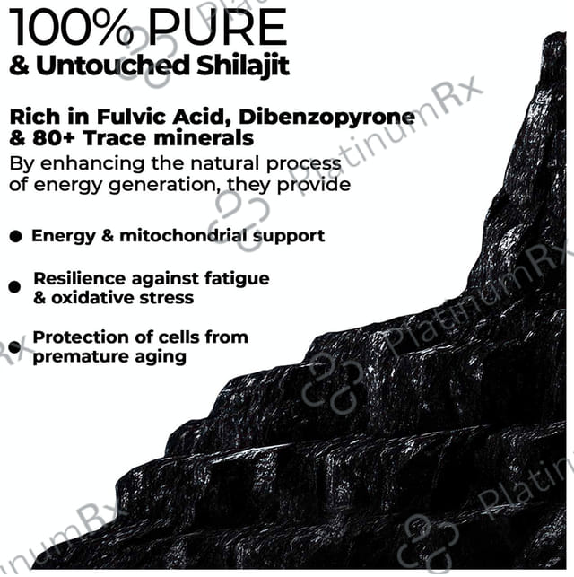 Zandu 500mg Shilajit Capsule 60s