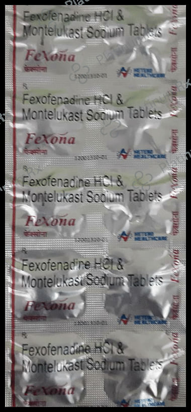 Fexona 120/10mg Tablet 10s