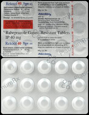 Rekool 40mg Tablet 15s
