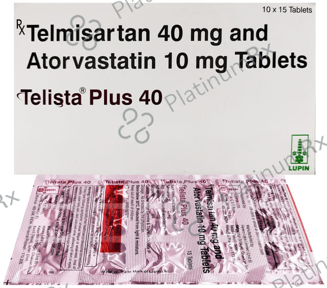 Telista Plus 10/40mg Tablet 15s
