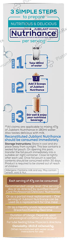 Jubilant Nutrihance Flavour Chocolate Powder 200gm