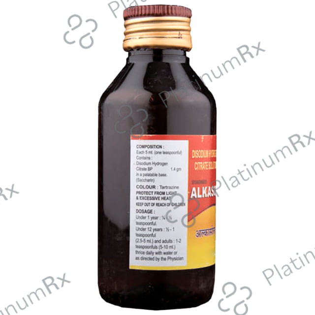 Alkasol 1.14gm Oral Solution Sugar Free 200ml