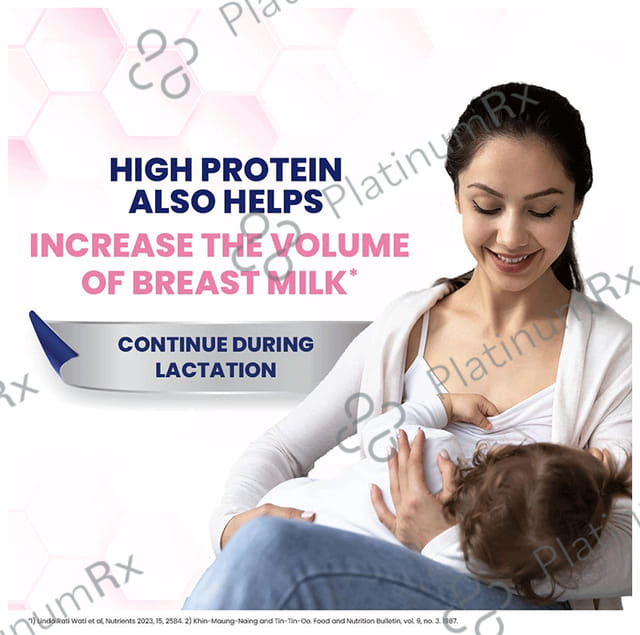 Horlicks Mother's Plus Nutrition for Pregnancy & Lactation - Flavour Vanilla