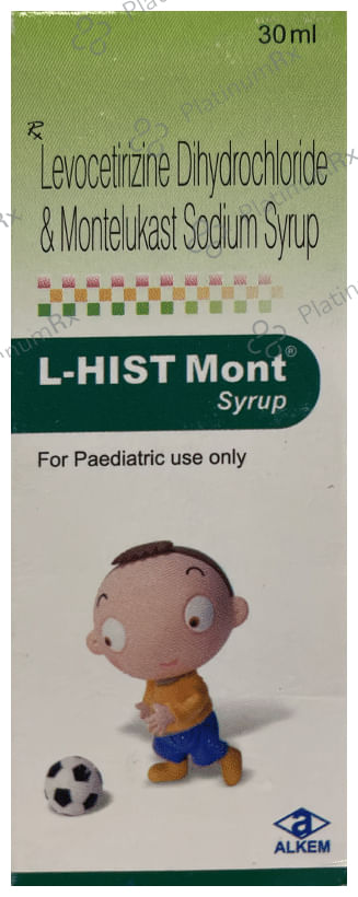 L Hist Mont 2.5/4mg Syrup 30ml