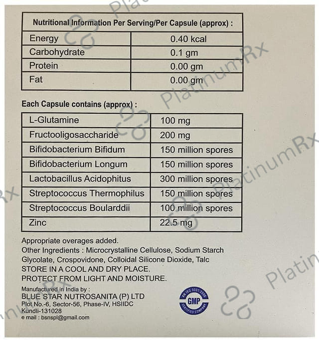 P Sac Capsule 10s