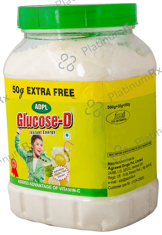 ADPL Glucose-D - Flavour Powder Lemon 550 gm