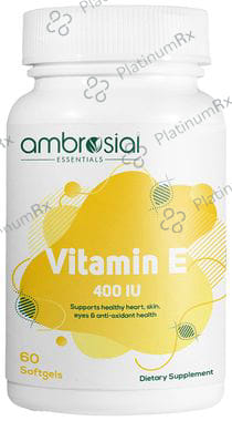 Ambrosial Essentials Vitamin E 400 IU Softgels