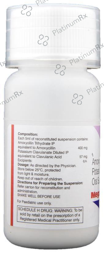 Mega CV Forte 457mg Dry Syrup 30ml