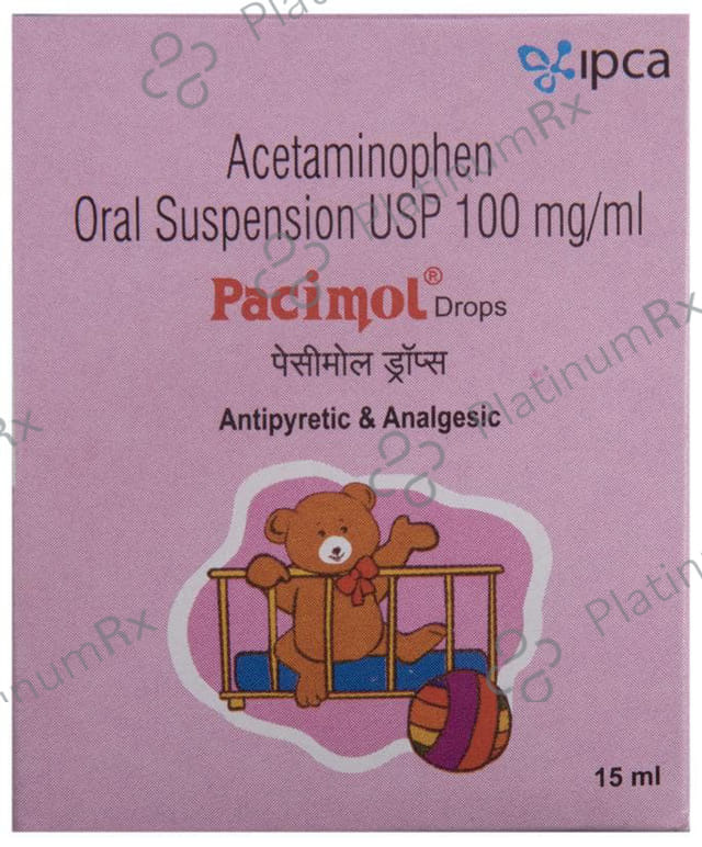 Pacimol 100mg Drops 15ml